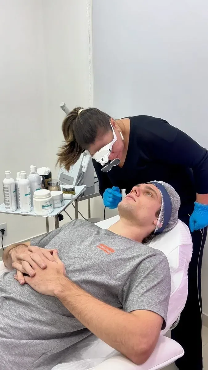 Atendimento facial real no Espaço 30+